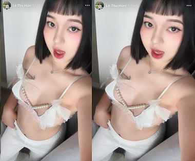 Clip nóng bỏng của Lê Thu Hiền trong tư thế sexy